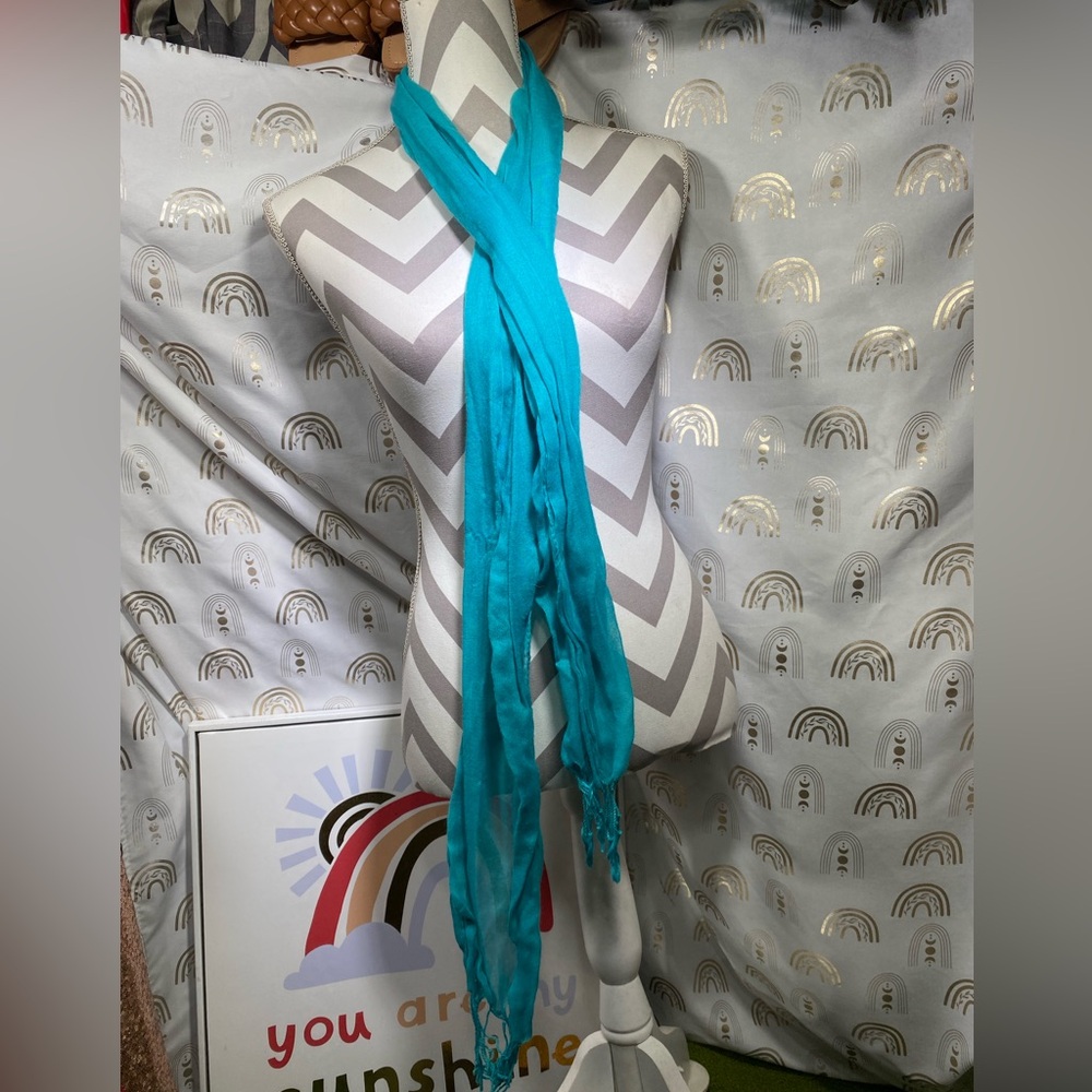 Turquoise Scarf